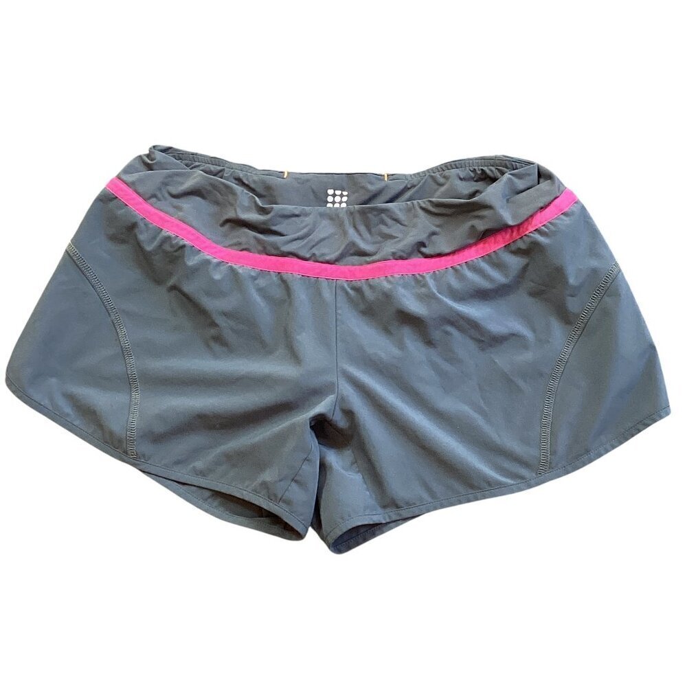 Title‎ Nine Nimblene Lined Activewear Shorts M Waist 29" Gray 315F